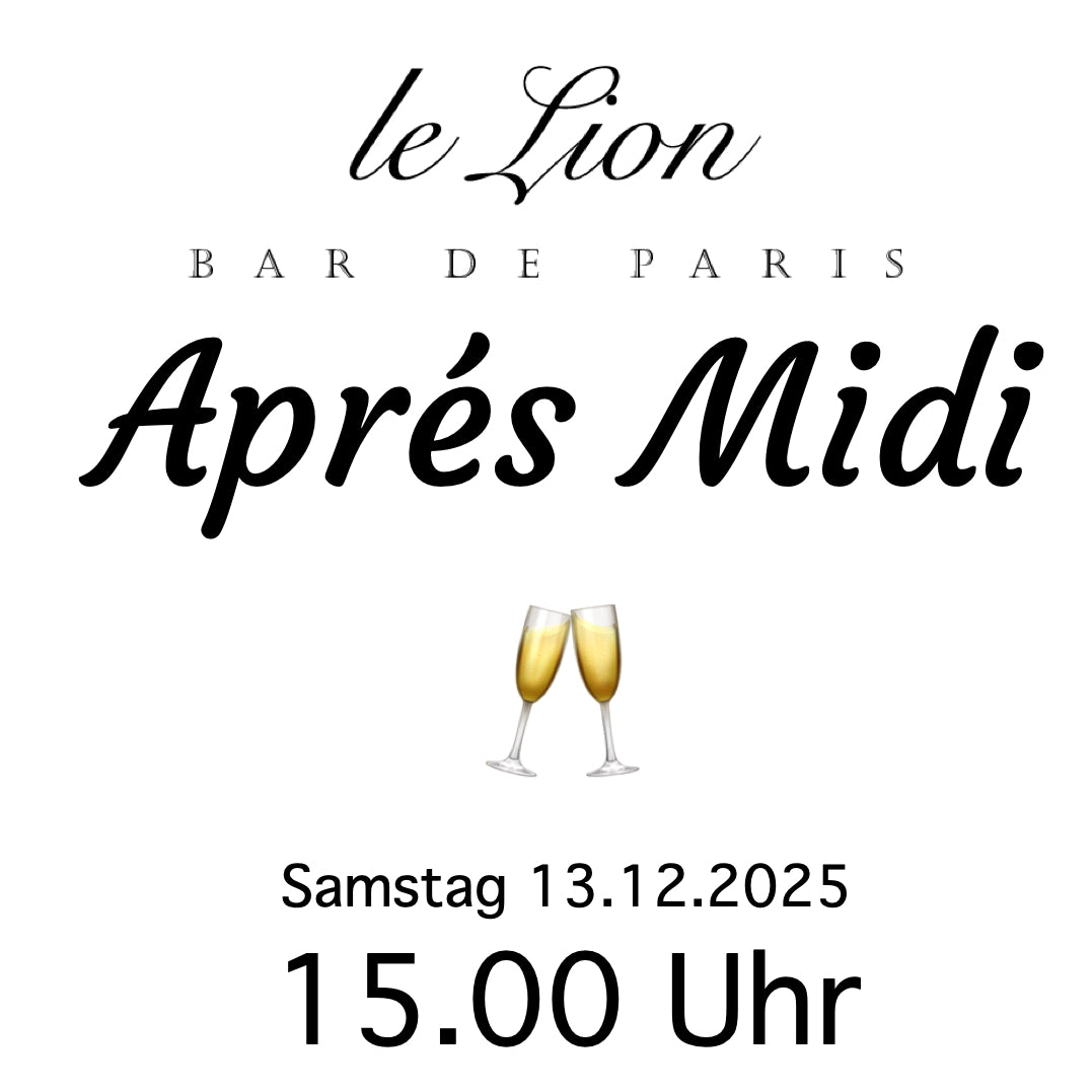 Samstag, 13.12.2025: Aprés Midi - Samstags Champagnerlaune im Pine Room - Mehrzweckgutschein