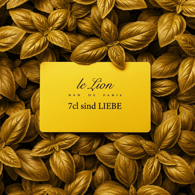 50,00 Euro Gutscheinkarte "7 cl sind Liebe" -  Mehrzweckgutschein