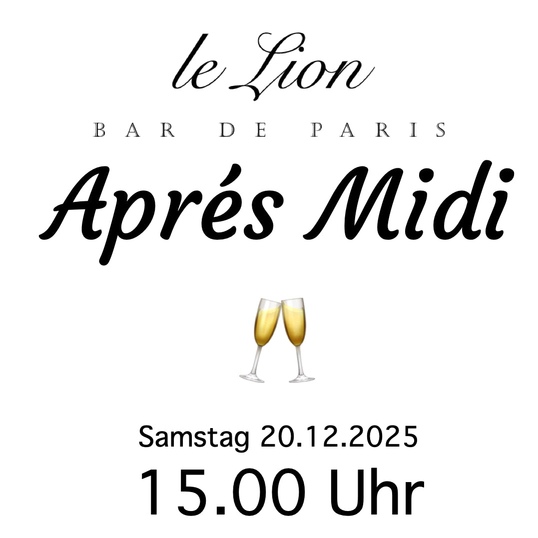 Samstag, 20.12.2025: Aprés Midi - Samstags Champagnerlaune im Pine Room - Mehrzweckgutschein