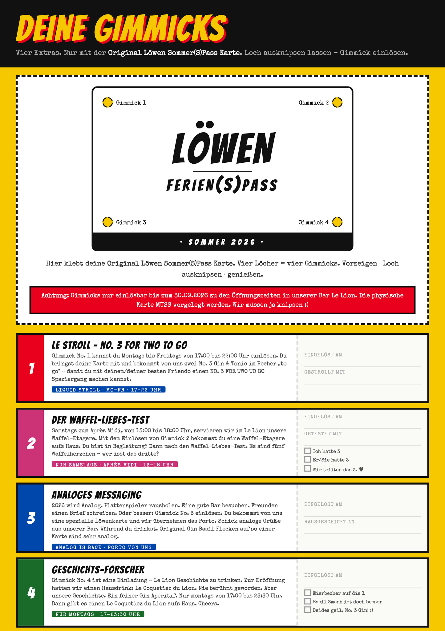 "Löwen Sommer(S)Pass" -  Mehrzweckgutschein - im Wert von 79€ jetzt für nur 59.90 €